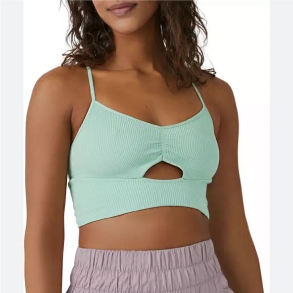 FP Movement Women's Free Throw Strappy Back Cutout Crop Tank Size XS - Picture 1 of 6